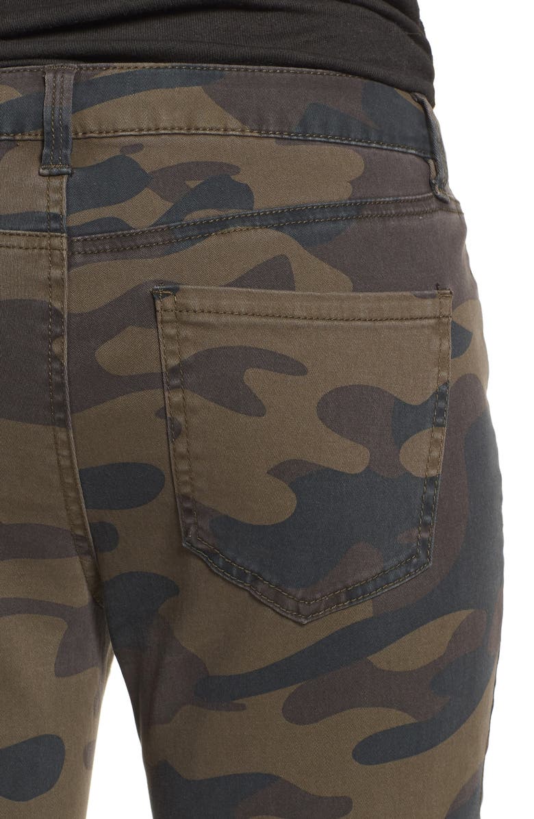 Tinsel Ripped Camouflage Jeggings, Alternate, color, 