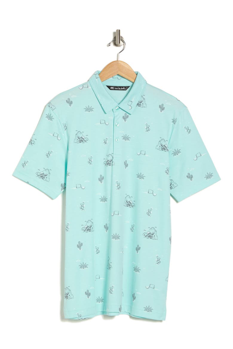 All The Tacos Polo, Alternate, color, HEATHER TURQUOISE