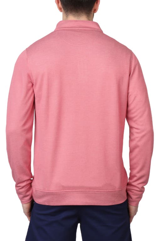 Tailorbyrd Modal Blend Quarter Zip Polo