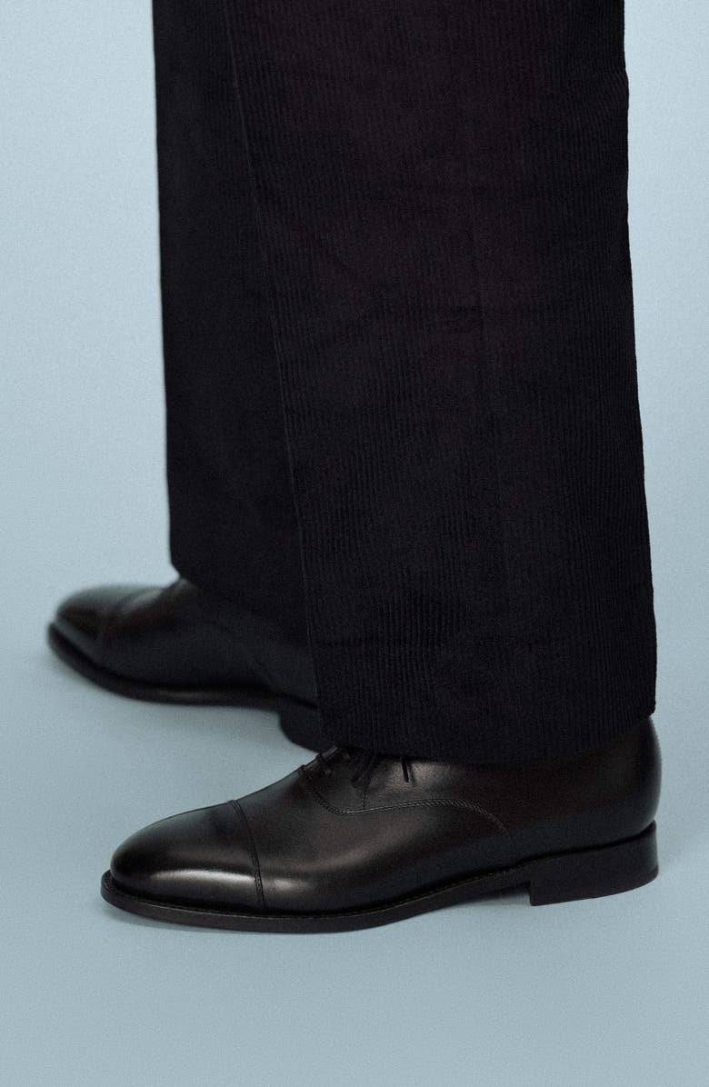 MORJAS The Cap Toe Oxford, Alternate, color, Black Calf