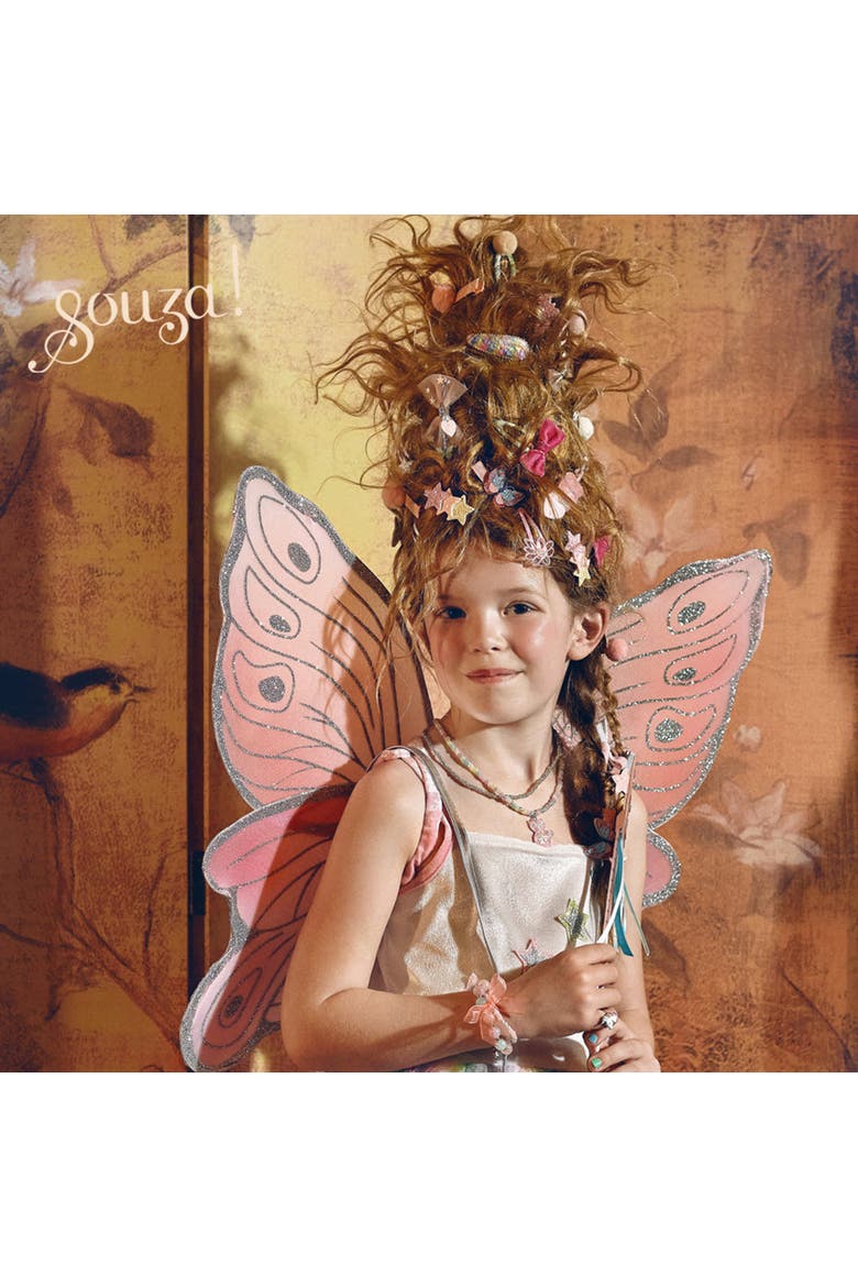 Louanne Fairy Costume, Dress and Wings Set, Alternate, color, Pink