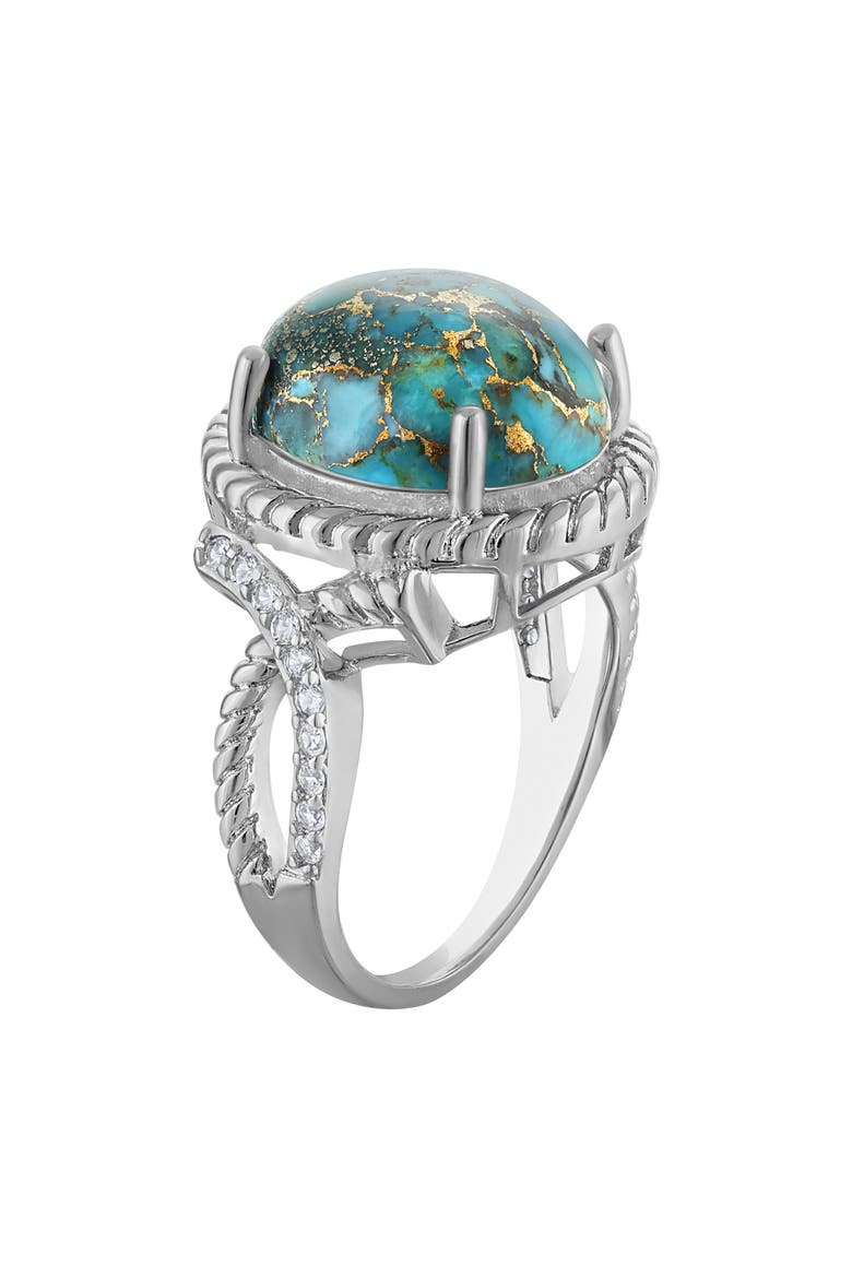 Turquoise Statement Ring, Alternate, color, TURQUOISE