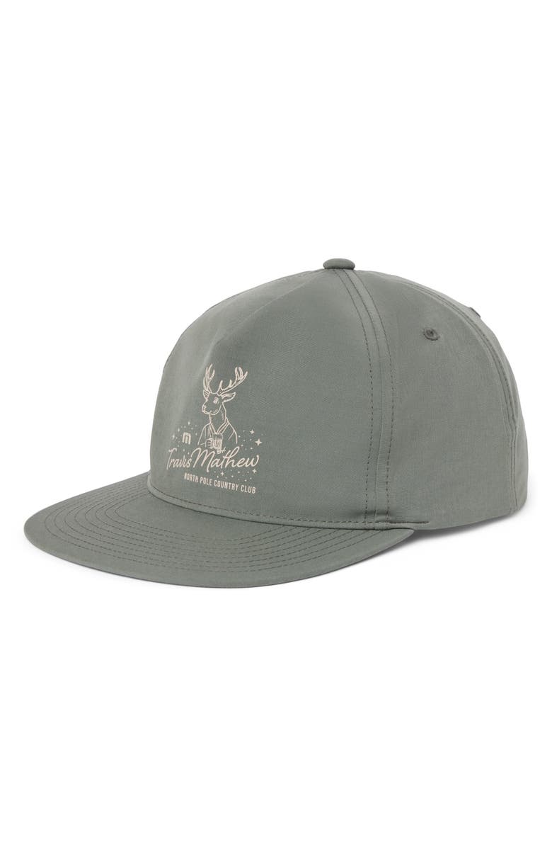TravisMathew Frost This Baseball Cap, Alternate, color, Dark Olive