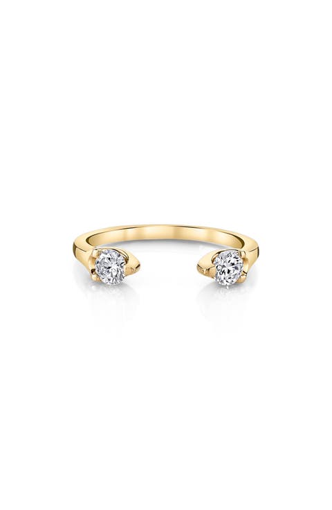 Diamond Orbit 18k Gold Ring