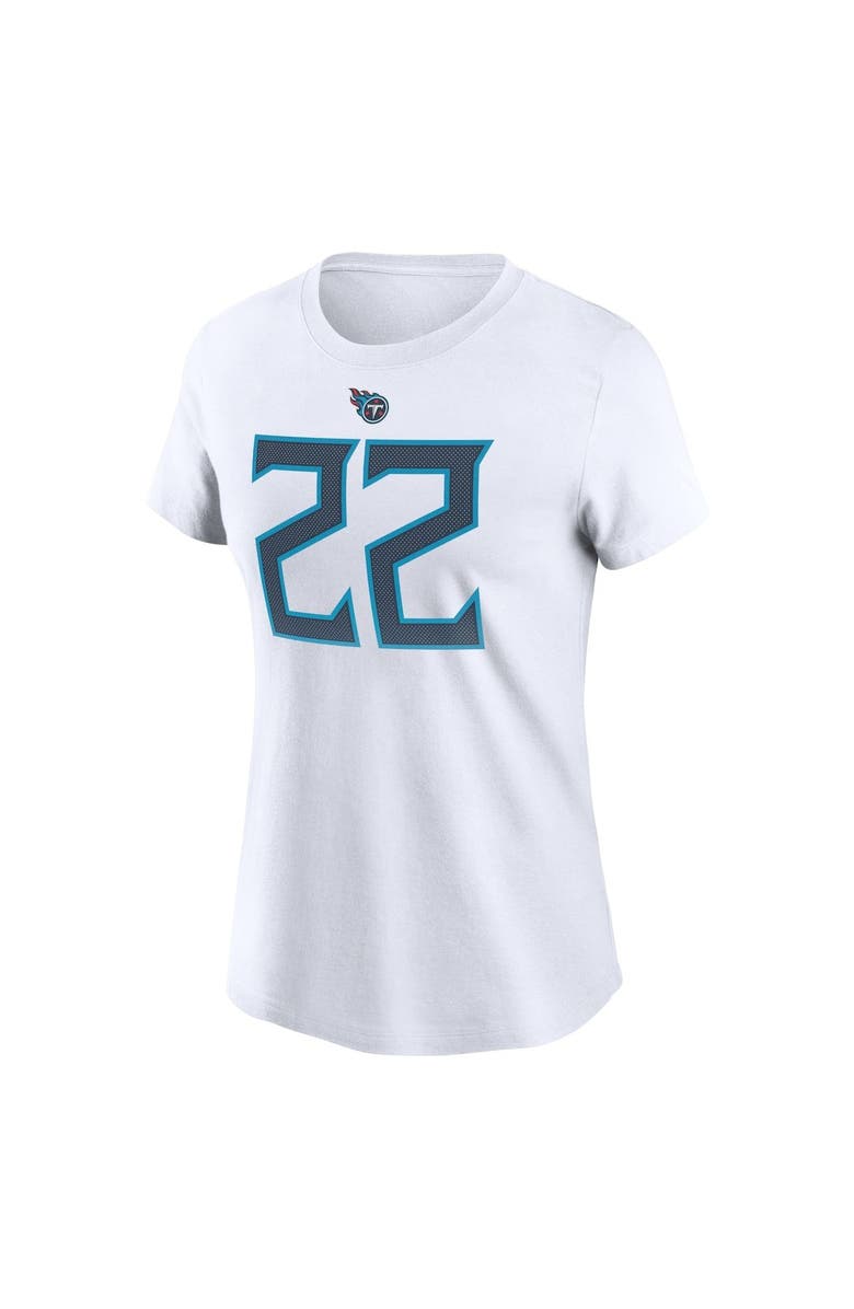Nike Women's Nike Derrick Henry White Tennessee Titans Player Name & Number T-Shirt, Alternate, color, 