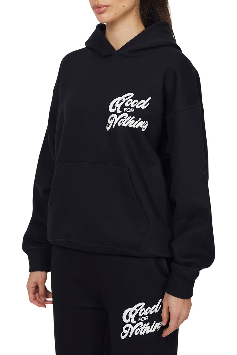 Funk Relaxed  Hoodie, Alternate, color, Black