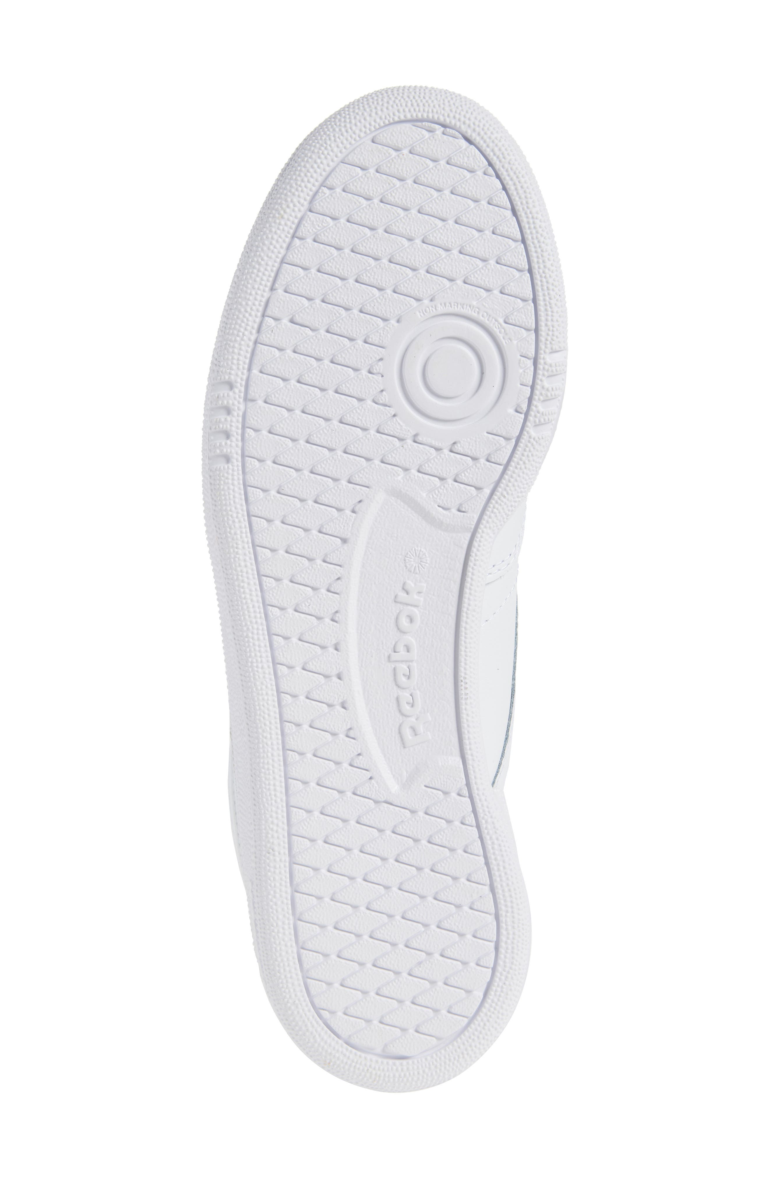 Reebok Club C 85 Sneaker, Alternate, color, White/White/Barelygrey