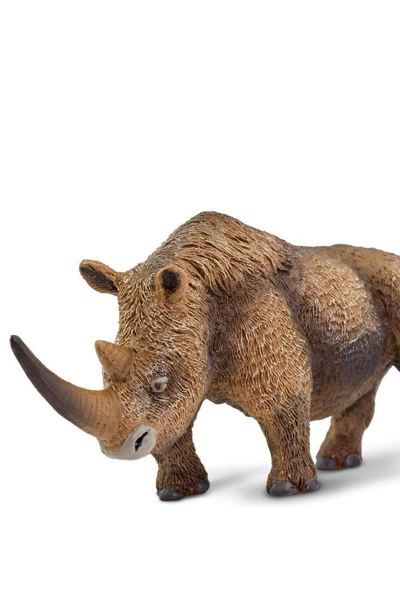 Safari Ltd. Woolly Rhinoceros Toy, Alternate, color, NO COLOR