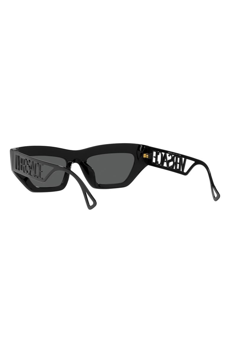 Versace 53mm Irregular Sunglasses, Alternate, color,