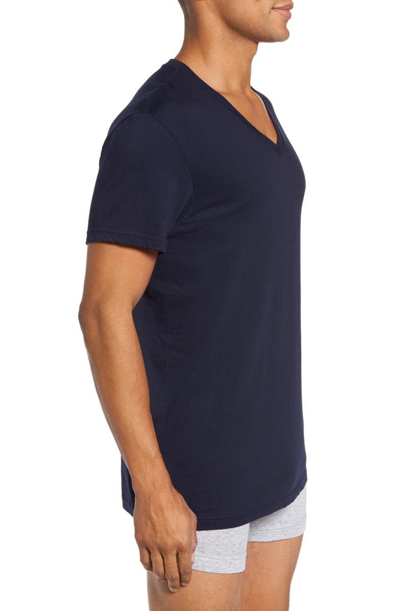 Polo Ralph Lauren 3-Pack V-Neck T-Shirts, Alternate, color,