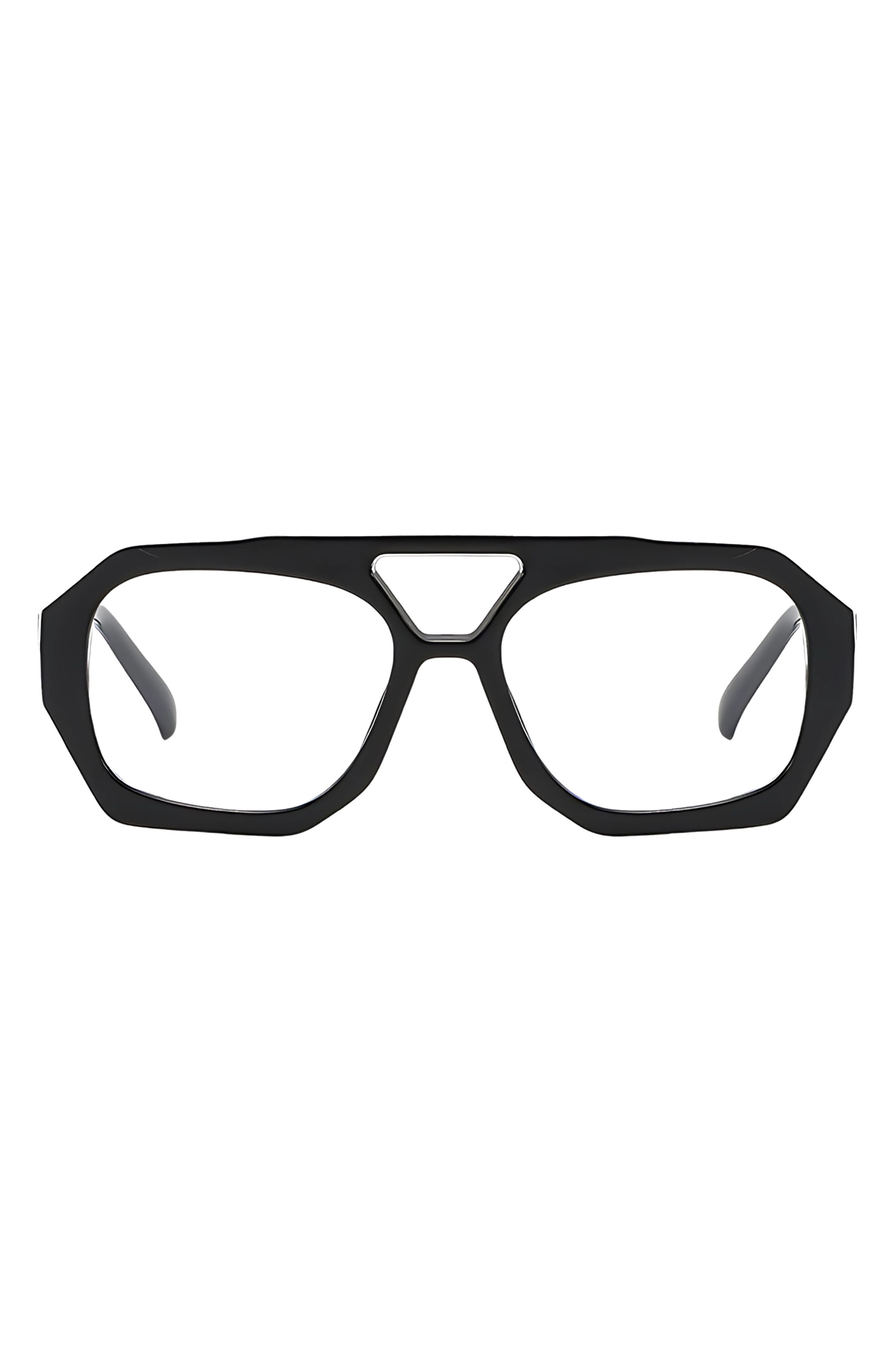 BLACK/ CLEAR
