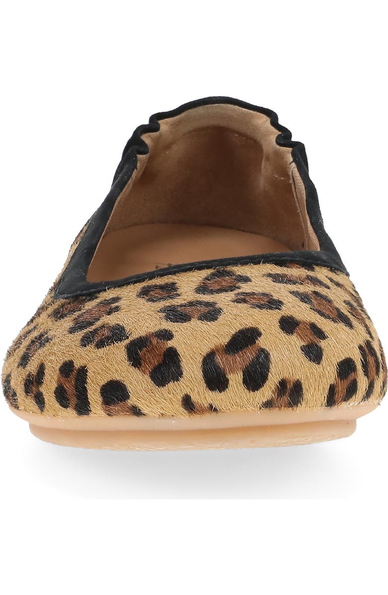 Dansko Madisen Geniune Calf Hair Ballet Flat, Alternate, color, Leopard Haircalf