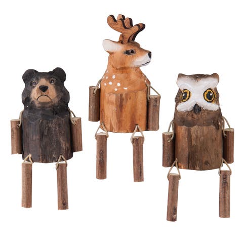 Woodland Animal Figure Assortment of 3