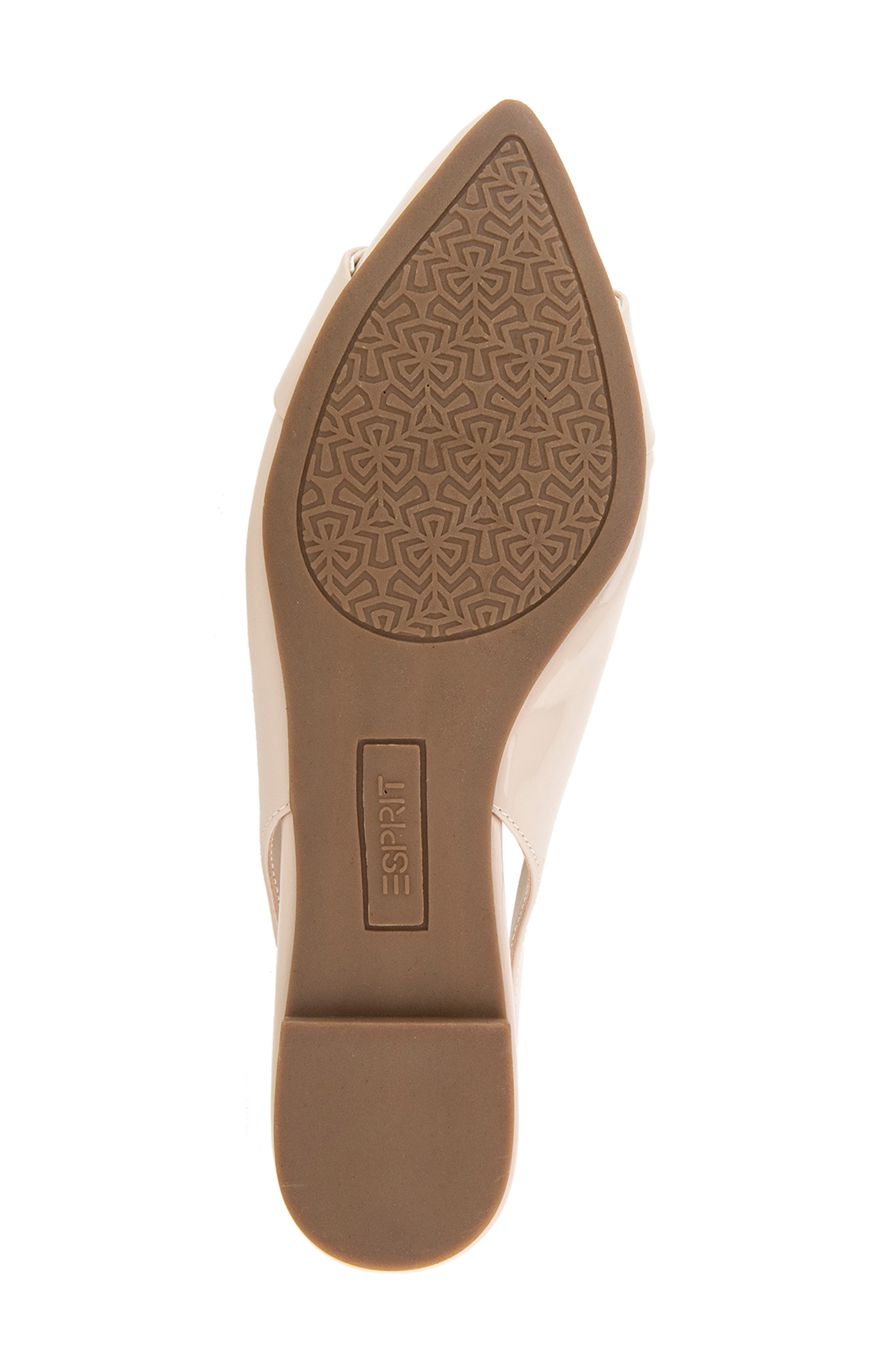 Preslee Slingback Flat, Alternate, color, IVORY PATENT