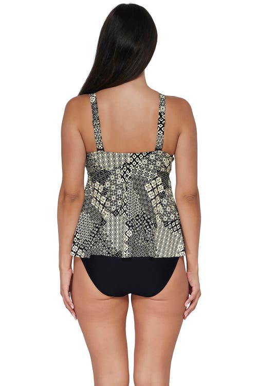 Sunsets Escape Marin Tankini In Venice Seagrass Texture