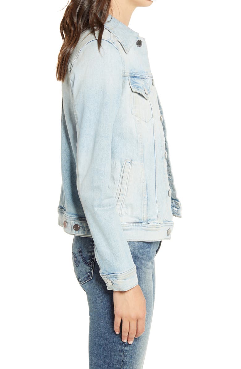 AG Mya Denim Jacket, Alternate, color, 24 Years Velocity