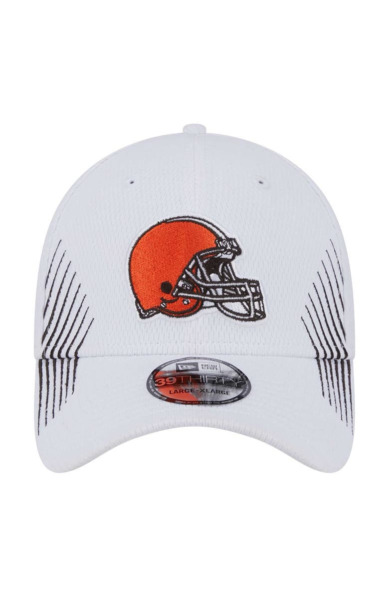 New Era Men's New Era White Cleveland Browns Active 39THIRTY Flex Hat, Alternate, color, 