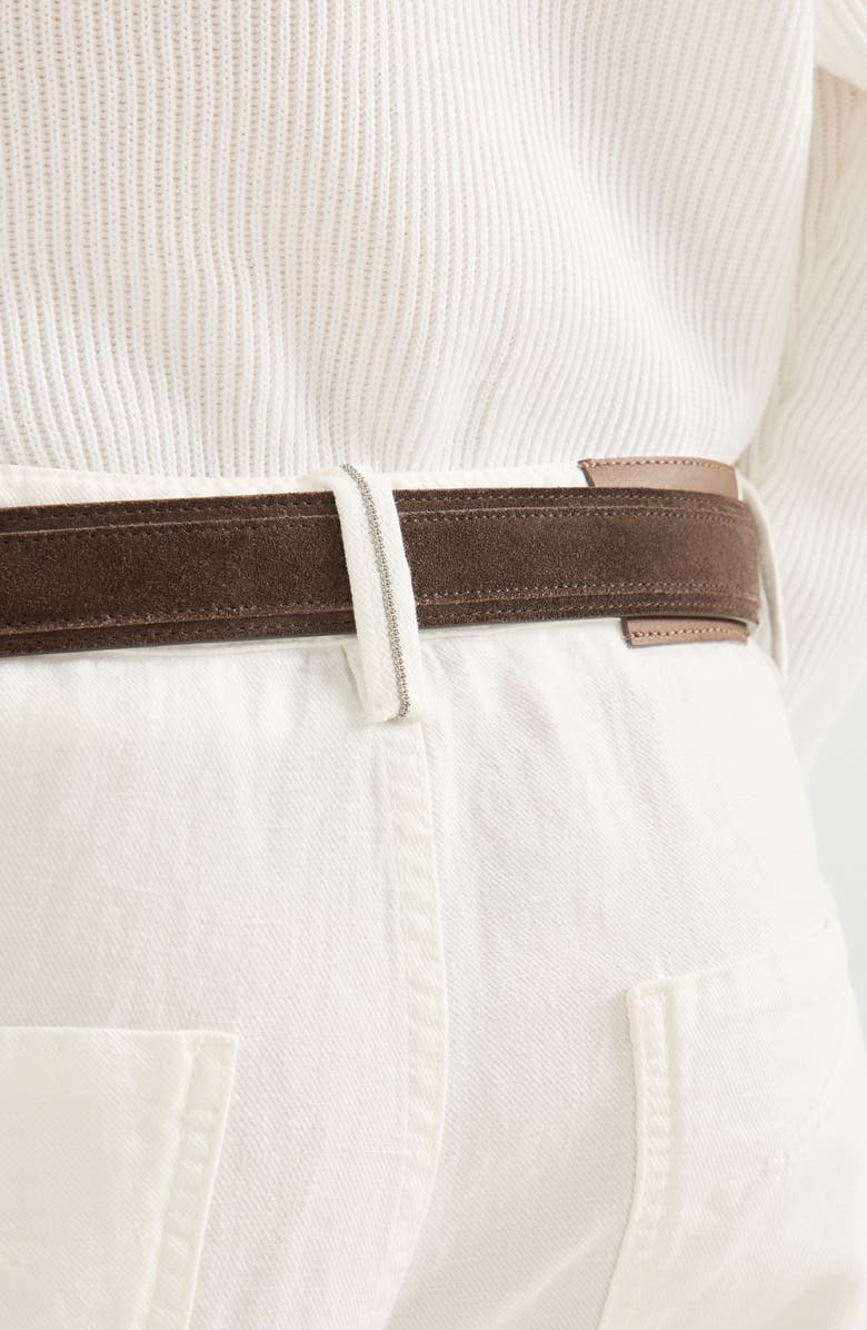 Brunello Cucinelli Loose trousers, Alternate, color, Panama