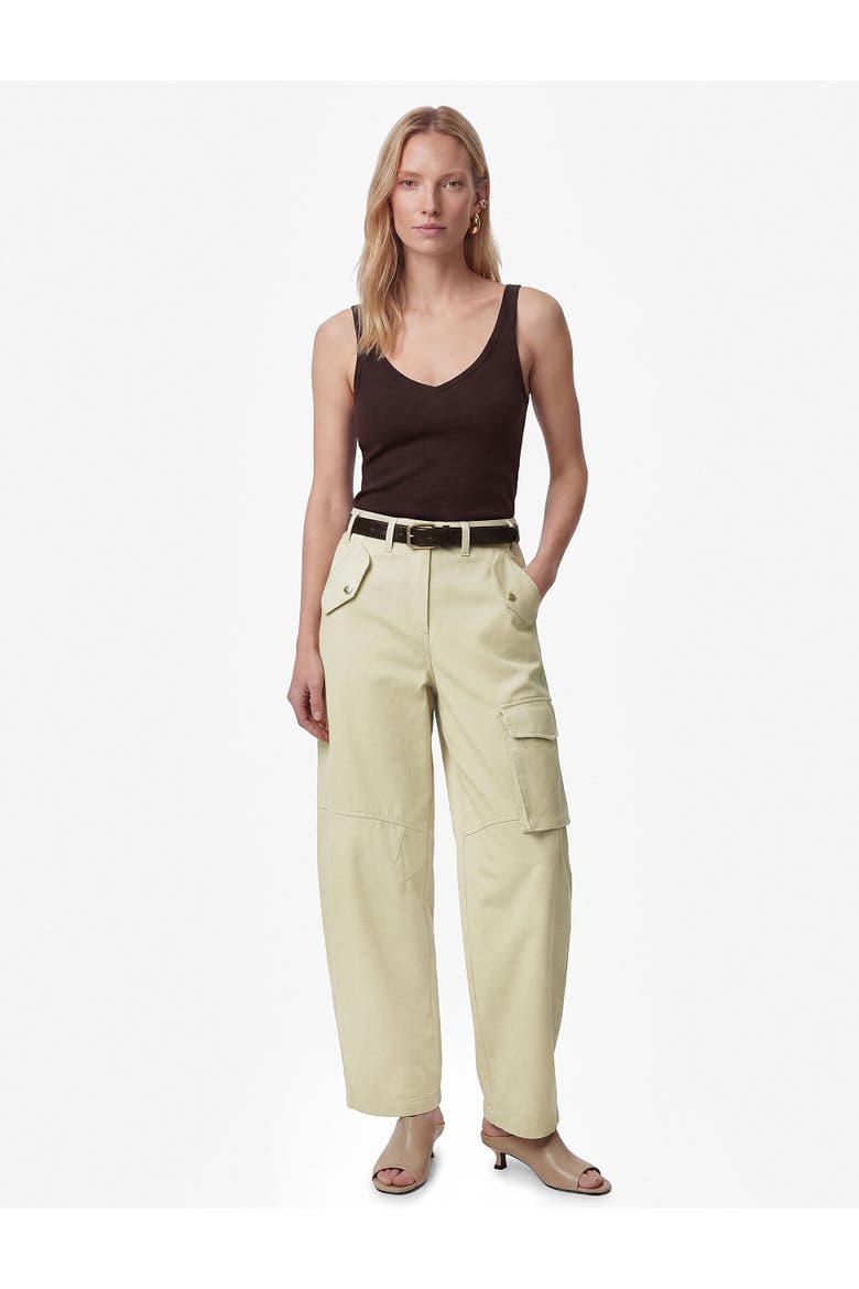 Relaxed Fit Cotton Cargo Trousers, Alternate, color, KHAKI