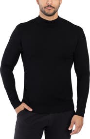 XRAY Core Mock Neck Knit Sweater