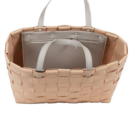 Shop Handed By Petite Recycled Plastic Handbag In Sahara Sand