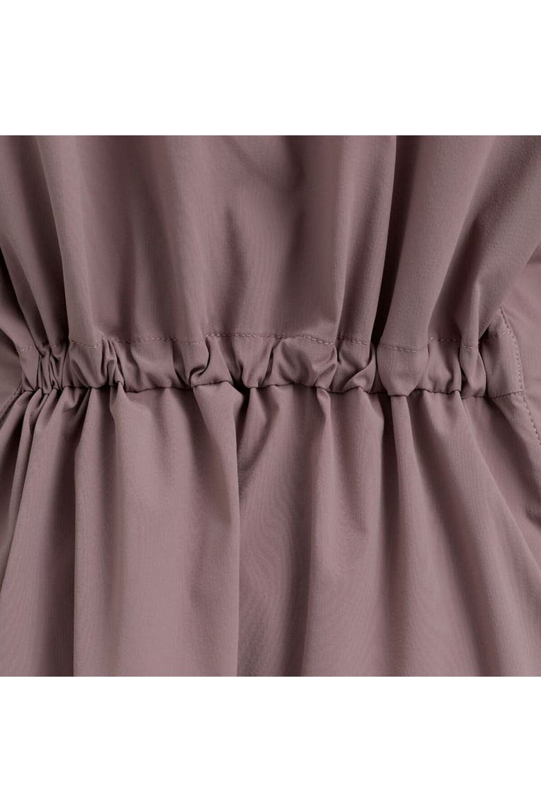 Aerostretch Zip Top, Alternate, color, Twilight Mauve