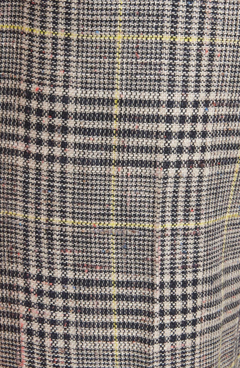 Isabel Marant Linen & Silk Blend Pleated Pants, Alternate, color, 