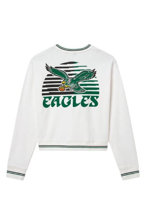 Philadelphia Eagles Graphic Cropped Sweatshirt