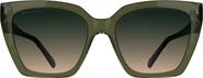 Kendra Scott Dira 56mm Gradient Tea Cup Sunglasses