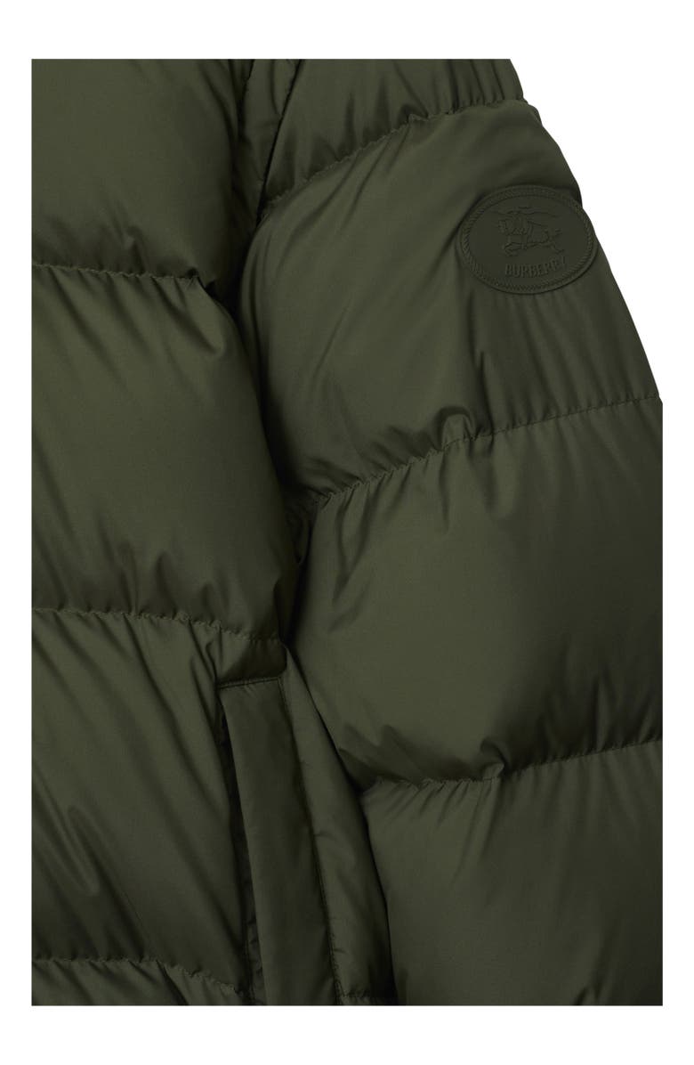 Burberry Detachable Sleeve Puffer Jacket, Alternate, color, Shale Green