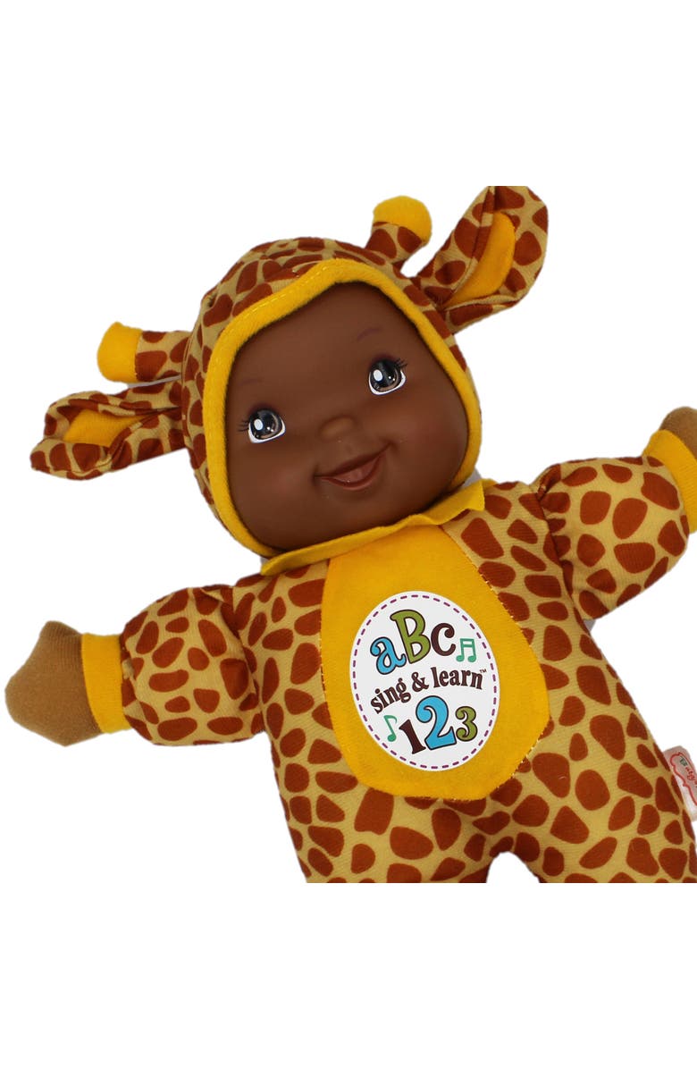 Baby's First Sing & Learn Giraffe Baby Doll, Alternate, color, Multicolored
