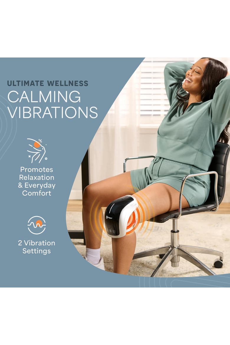 Biorecover Knee Massager with Heat & Red Light Therapy for Knee Brace  Infrared Therapy Device, Alternate, color, Knee Messager