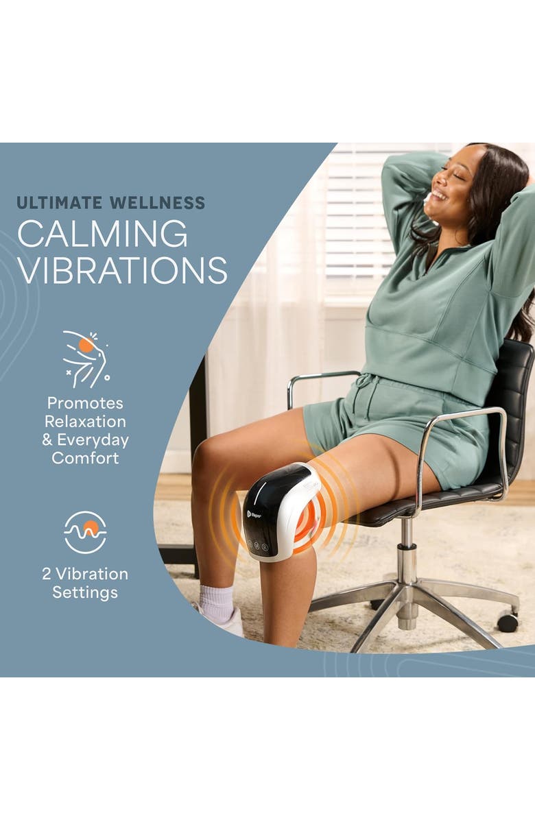 Lifepro Biorecover Knee Massager with Heat & Red Light Therapy for Knee Brace  Infrared Therapy Device, Alternate, color, Knee Messager