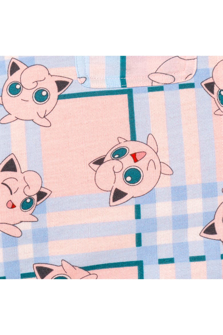 Jigglypuff Hooded Shacket, Alternate, color, Jigglypuff Pink