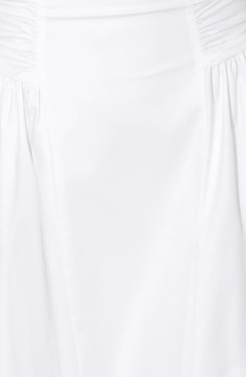 Freemarket Strapless Cotton Blend Midi Sundress