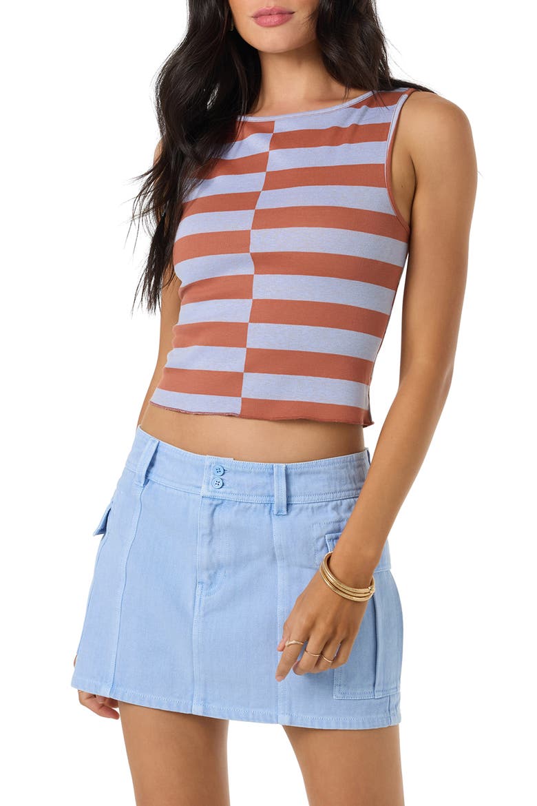 Stella Cargo Miniskirt, Alternate, color, BLUE GLASS