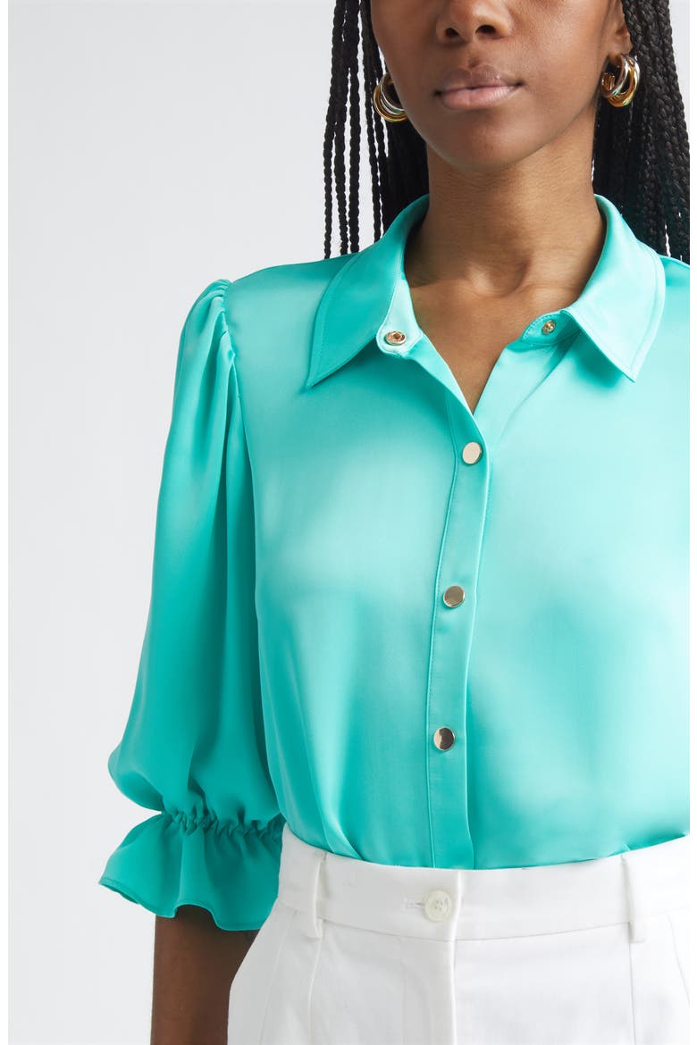 Dina Matte Satin Bodysuit, Alternate, color, JADE