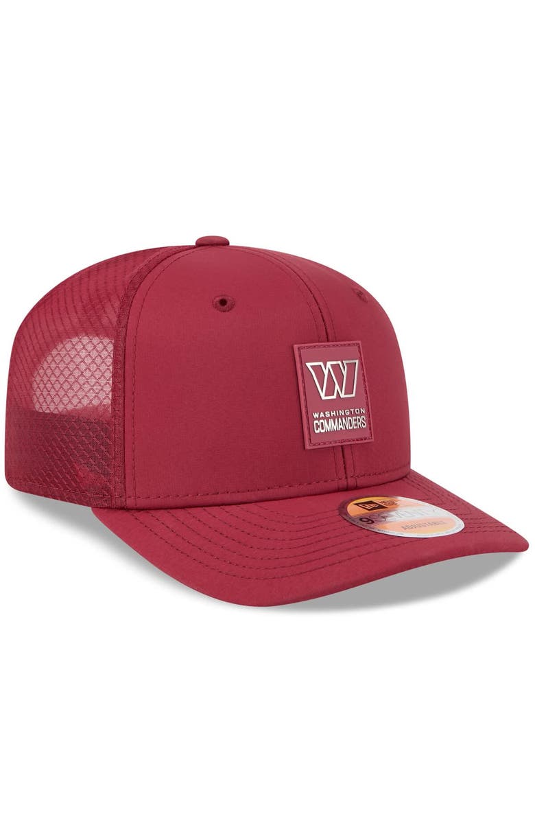 New Era Men's New Era Burgundy Washington Commanders 2025 Sideline  9SEVENTY Trucker Adjustable Hat, Alternate, color, Burgundy