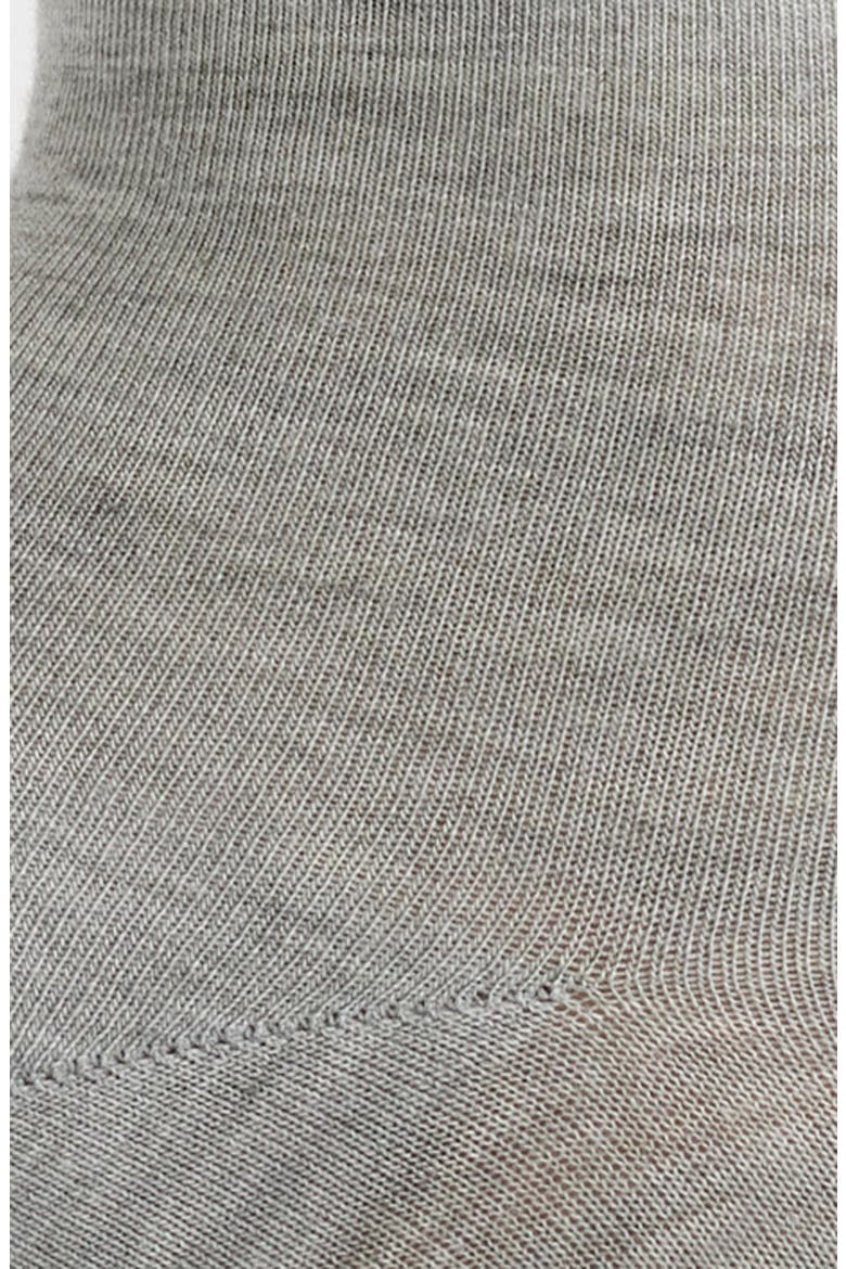 Sleek Crew Socks, Alternate, color, LIGHT GREY HEATHER