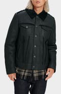 UGG® Clint Genuine Shearling Trucker Jacket