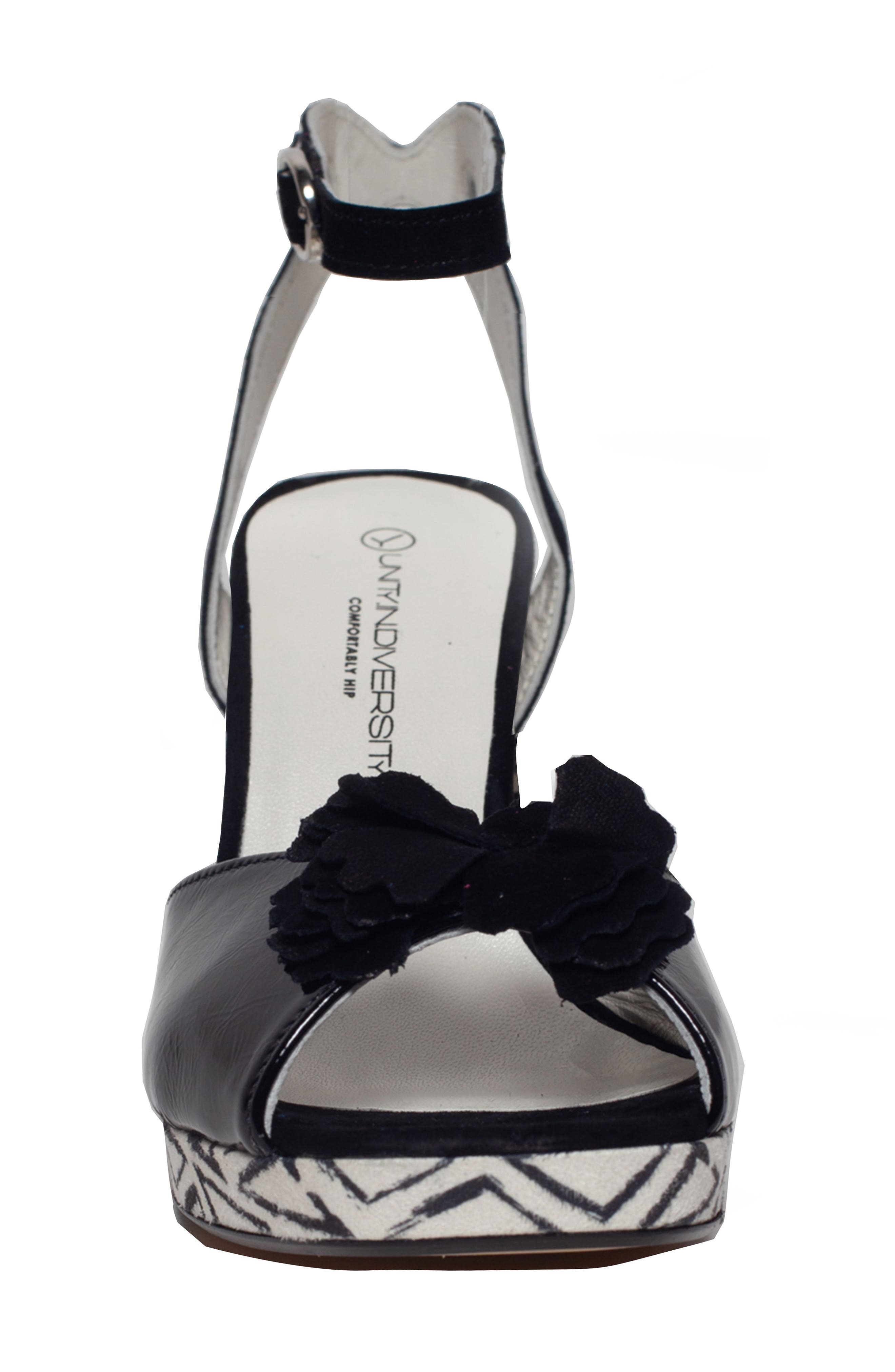 Unity in Diversity Bluebell Platform Sandal, Alternate, color, 