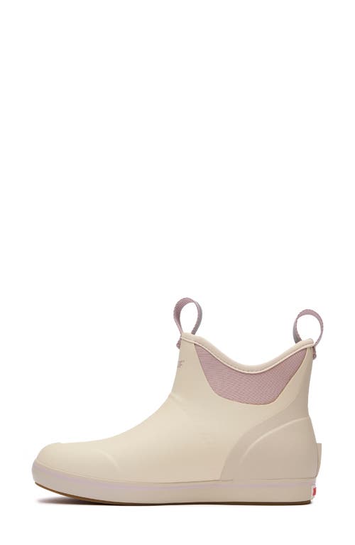 Xtratuf X Salmon Sisters Waterproof Ankle Deck Boot In White