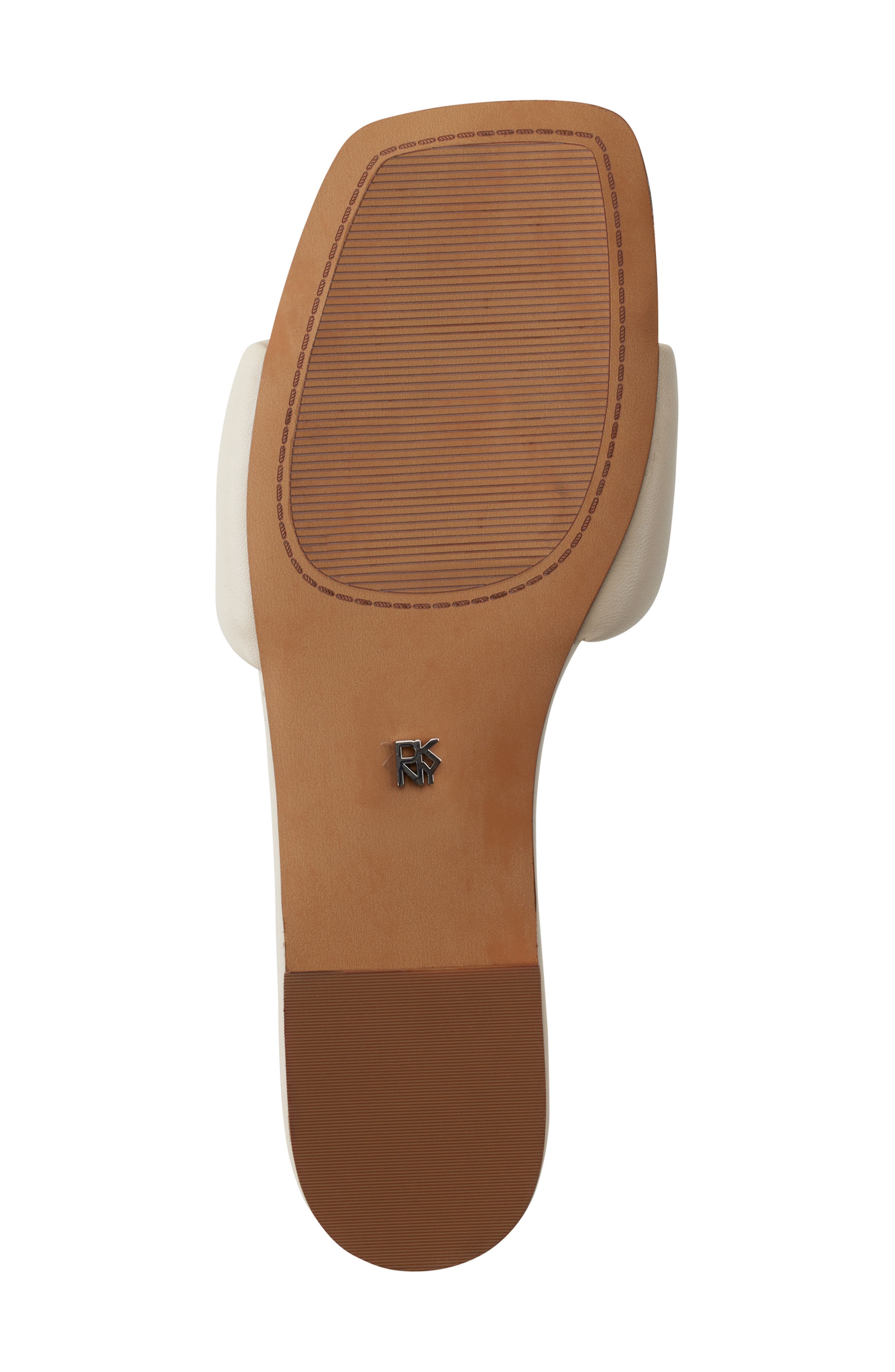 DKNY Slide Sandal, Alternate, color, Bone