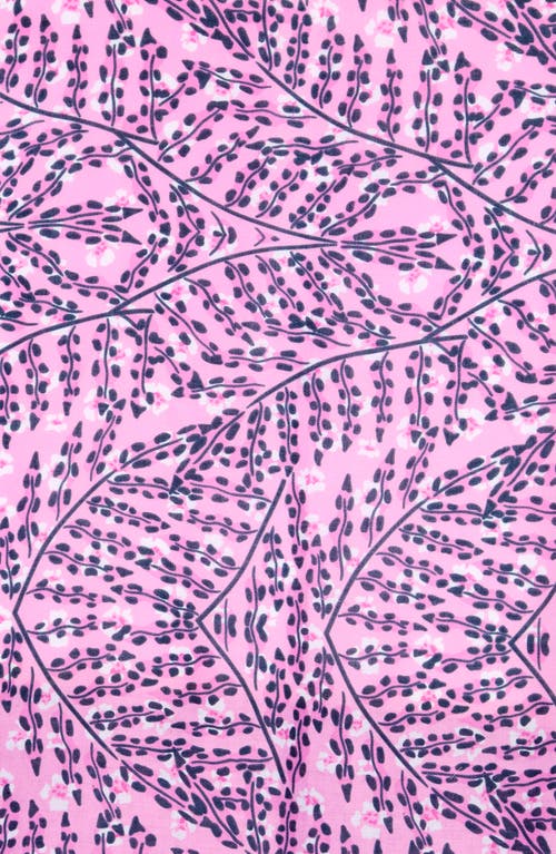 Area Stars Abstract Print Scarf In Purple