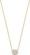 Bony Levy Maya 18K Yellow Gold Diamond Oval Pendant Necklace