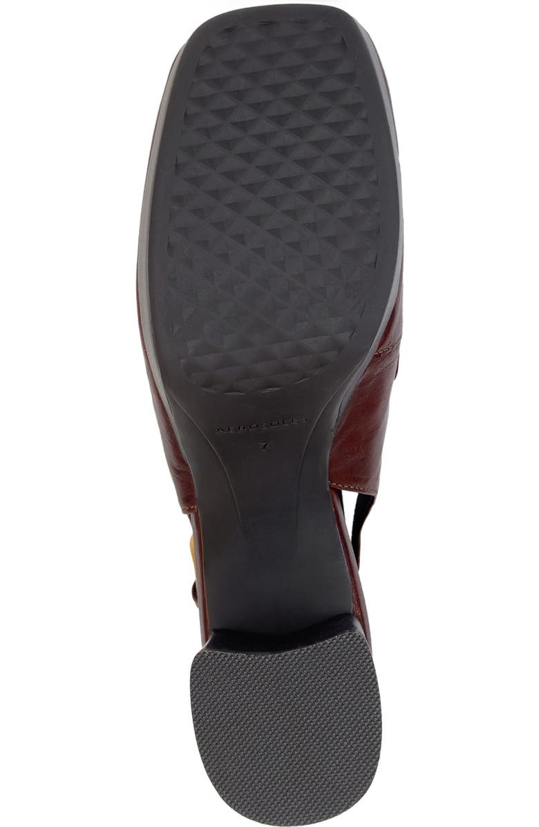 Aerosoles Sorin Slingback Bit Loafer Pump, Alternate, color, Sequoia Leather