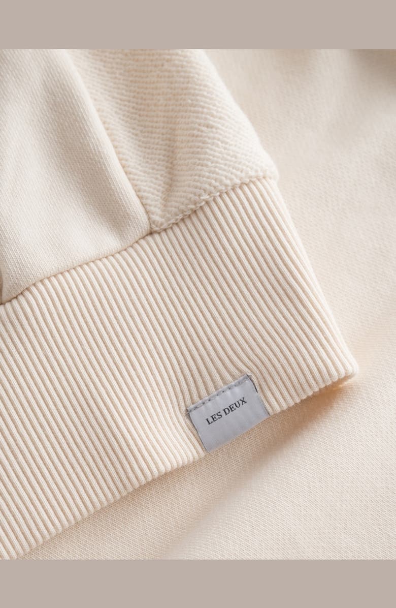 Les Deux Reverse Knit Hoodie, Alternate, color, 