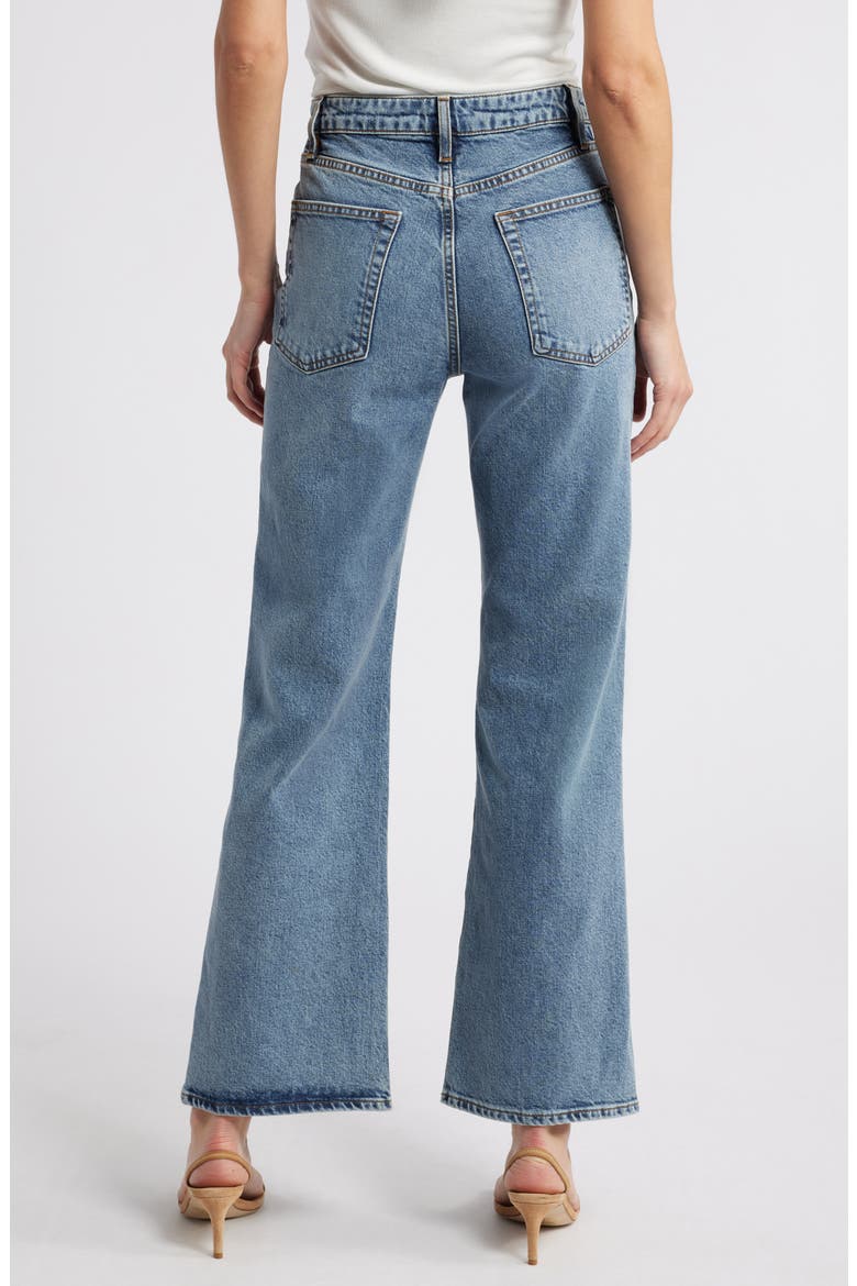 The Pixie Arrow High Waist Relaxed Bootcut Jeans, Alternate, color, LEELA