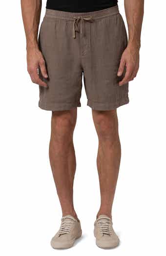 Brindle Linen Drawstring Shorts