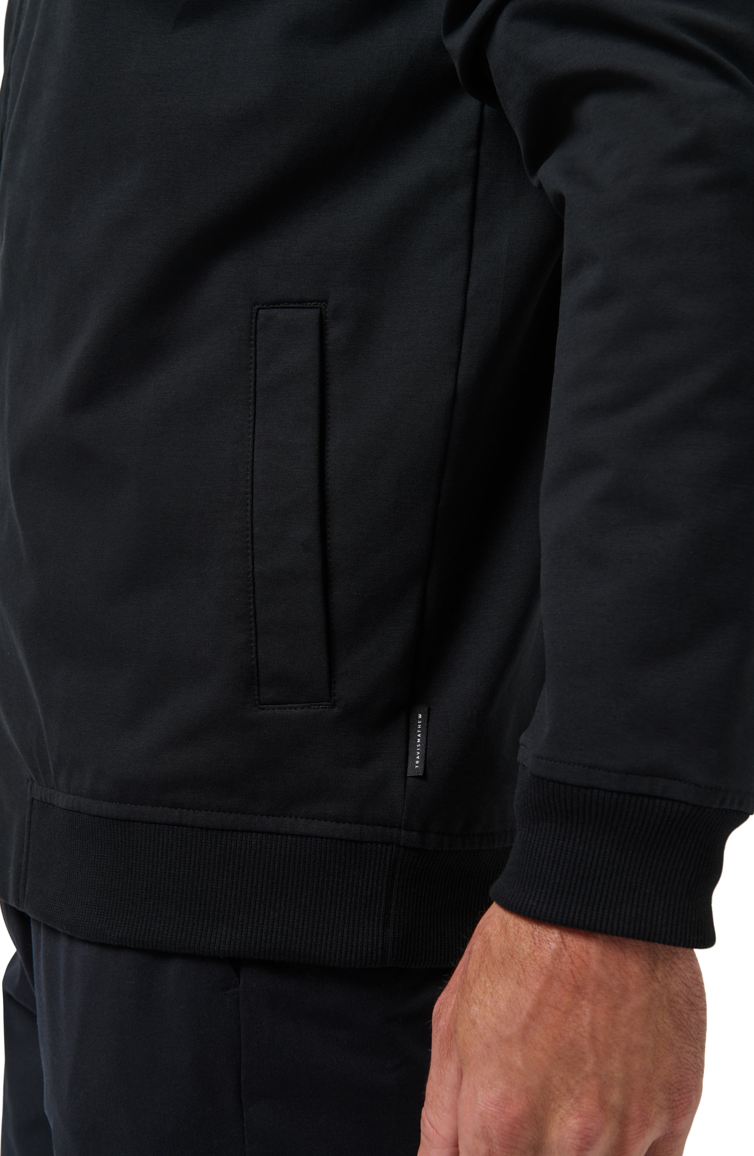 Мужские TravisMathew Stretch Cotton Bomber Jacket — фото 6